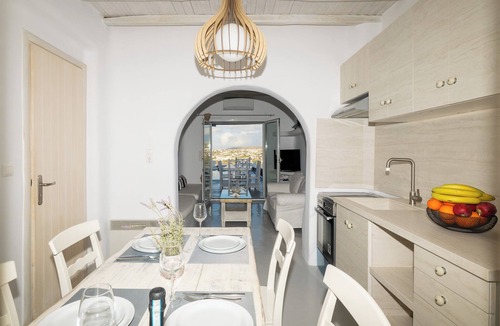 Kanalia Villa | Villa Tommaso: Sea-View Cycladic Retreat with Panoramic Pool Bliss for 5 guests!