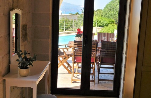 Plaka Villa | Villa w/ Fabulous View, & Private Pool. Walk to beach & amenities in Almyrida.