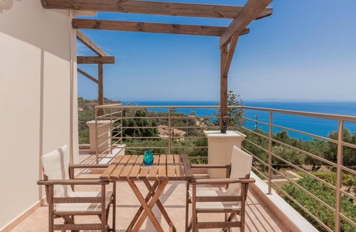 Bokhali Villa | Villa 'Zante Oliva Blu-Seaview With' with Sea View, Wi-Fi & Air Conditioning