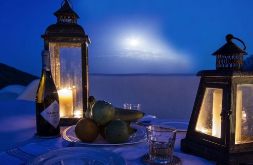 Emporio Villa | Wonderful Santorini Villa | 2 bedrooms | Villa Volcano | Emporeio | Outdoor.