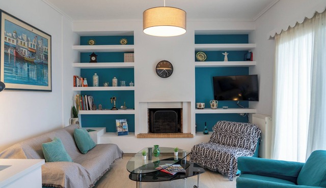 3-bedroom villa in peaceful Kaki Thalassa with privacy and comfort in Kaki Thalassa