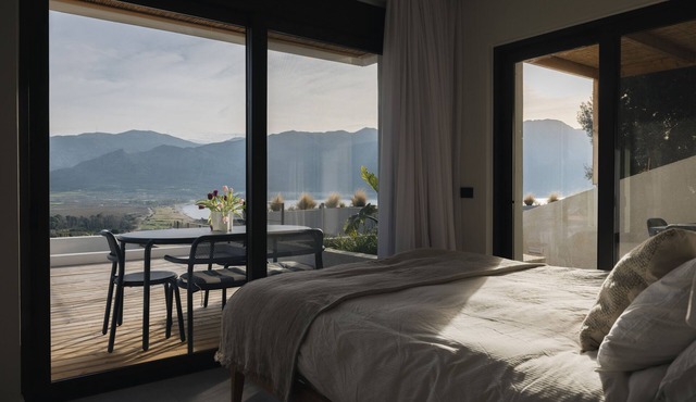A stunning luxury villa with unparalleled views of the turquoise Ionian sea! in Pogonia