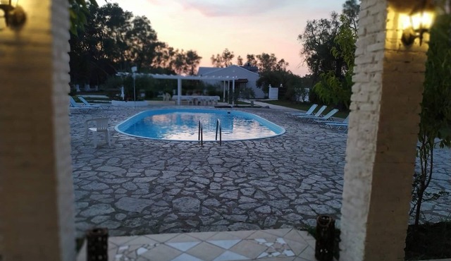 Alykes family resort in Corfu