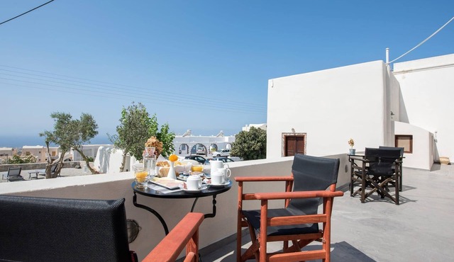 Amazing Santorini Villa | 1 Bedroom Suite | Villa Gray | Spacious Terrace with. in Santorini
