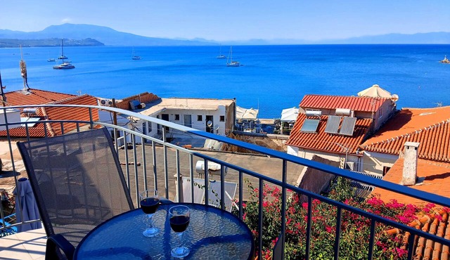 Angira 3 Seaview Escape - Koroni Sunny Getaway in Koroni