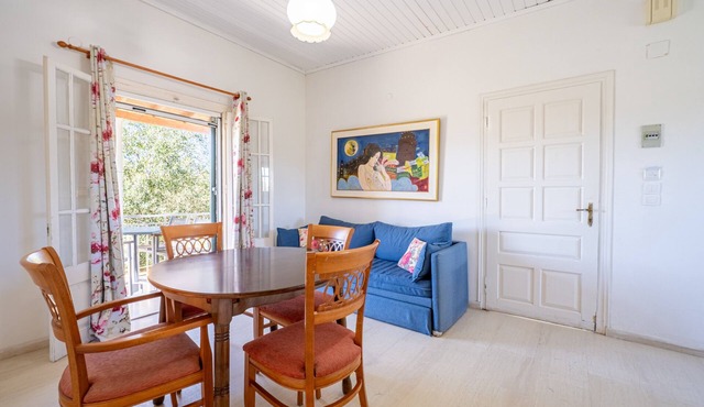Apartment 'Alykes Family Resort Quadrum 1' with Balcony, Wi-Fi and Air Conditioning in Lefkímmi
