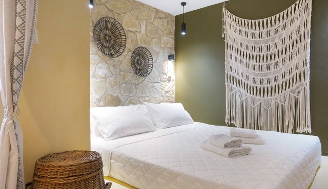 Apartment 'Cozi Downstairs' with Balcony, Wi-Fi and Air Conditioning in Arkasa