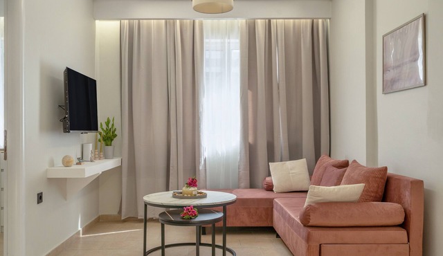 Apartment 'Papanikolis' with Shared Terrace, Wi-Fi and Air Conditioning in Kallithea