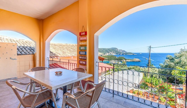 Apartment 'Two Bedrooms Vasillis' with Shared Terrace, Wi-Fi and Air Conditioning in Corfu