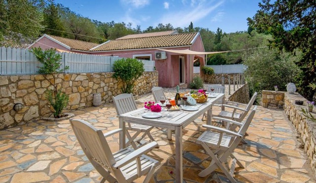 Bask in the Beauty of Paxoi - Kirki's Summer Retreats with Private Jacuzzis in Ieromónachos