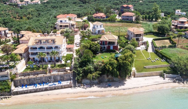 Beachfront private villa Gousetis in Zakynthos