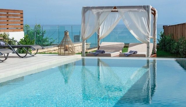 Beachfront Zante Villa | Villa Mare | 3 Bedroom | Private Pool | Psarou in Zakynthos
