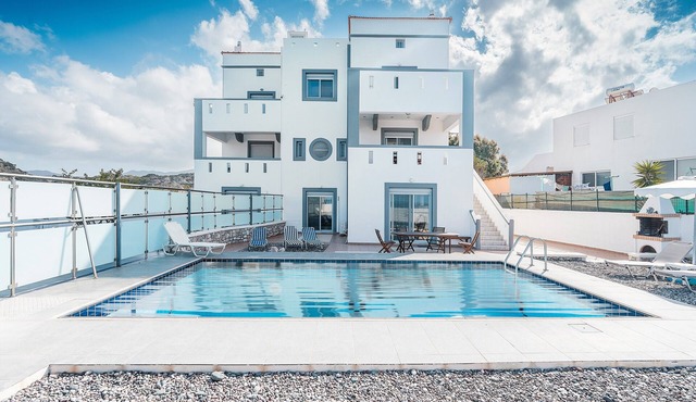 Blue Pearl Apolakkia 2: Shared Pool, Terrace, and Wi-Fi in Rhodes