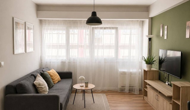 Comfortable 1BR Apartment 5 min to Ladadika in Thessaloniki