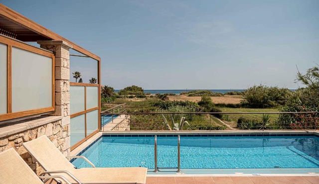 Corali Villas - Seaview, Private Pools, 450 to Beach in Kolymvari