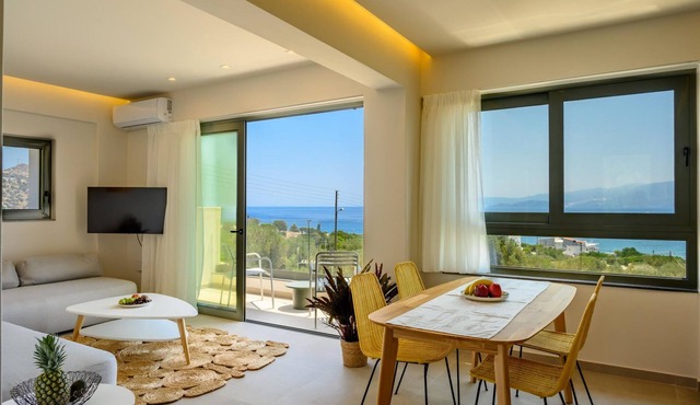 Crown Suite w Shared Pool by Roots Suites in Agios Nikolaos