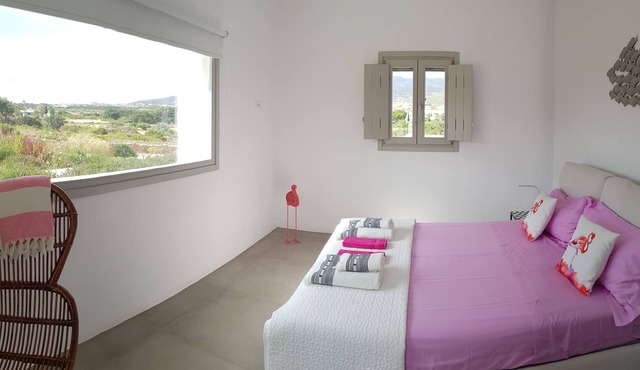 Cycladic sea view villa with pool in Aliki