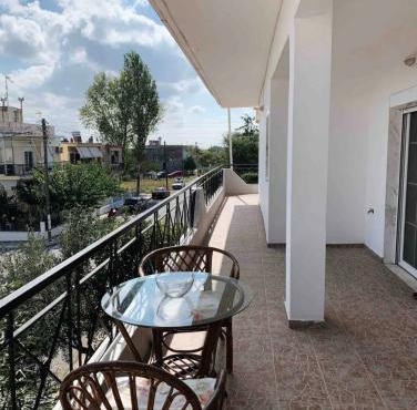 Dimitra House Entire apartment with balcony and view in Férai