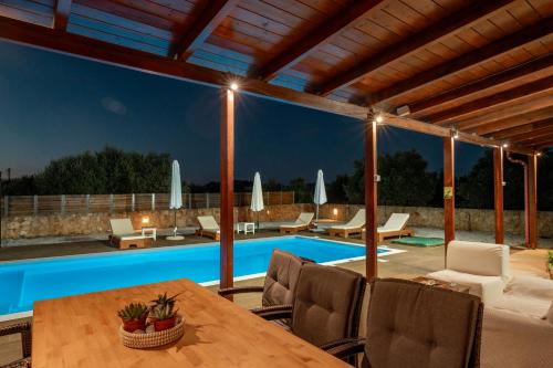 Drosoula Villa 3bdr private swimming pool in Chorafakia
