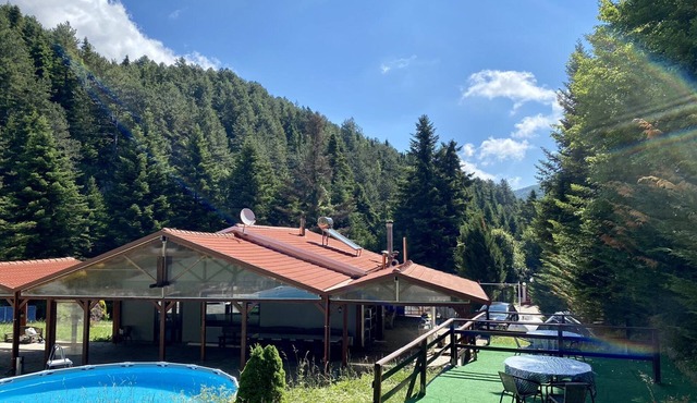 ECO Villa Olympus With Sauna Surrounded by Mountains and Forest in Карья
