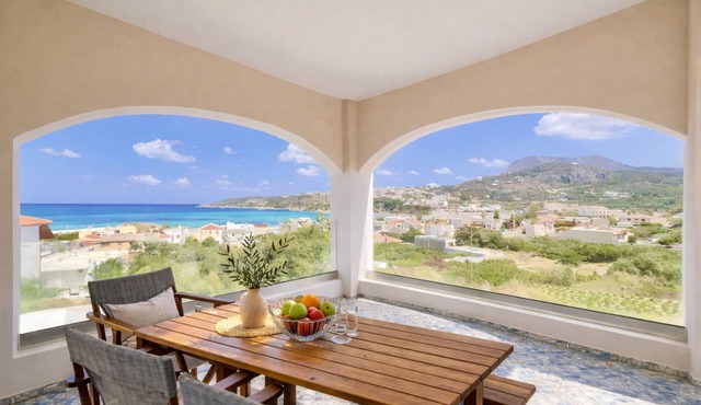 Elysian Seaside Villa in Almyrida