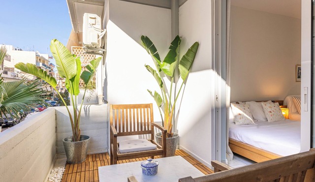 Euphoria Zen Veranda | Natural Living | Urban Stay in Iraklio