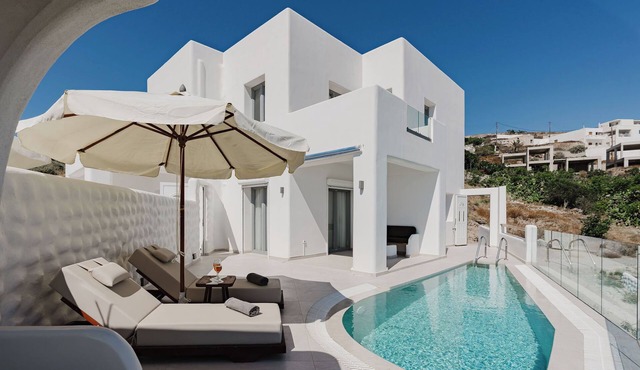 Executive Villa, Private Pool, Aegean Sea View in Santorini