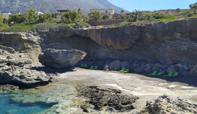 Family friendly house amazing sea view by the sea in Agios Ioannis Diakoftis
