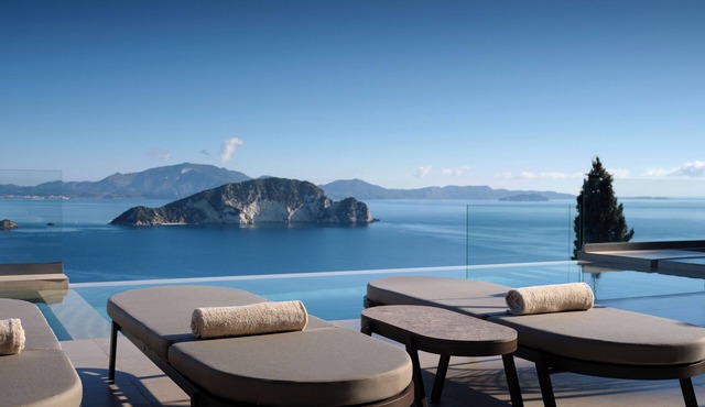 Galithea Villa, Heated Pool & Marathonisi SeaViews in Zakynthos