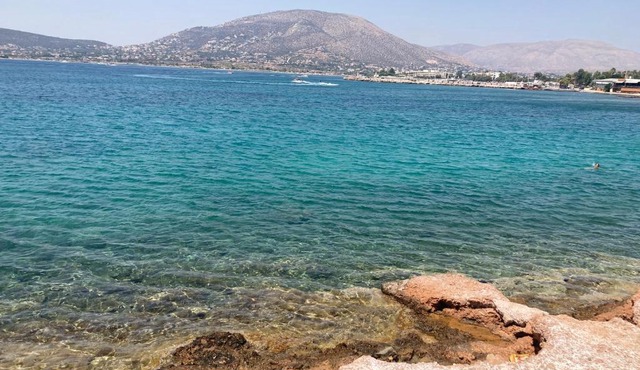 Greek Riviera Beach Escape at Palaiá Fókaia in Áyios Yeóryios