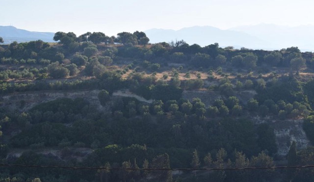Green and Blue Horizon in Stavromenos