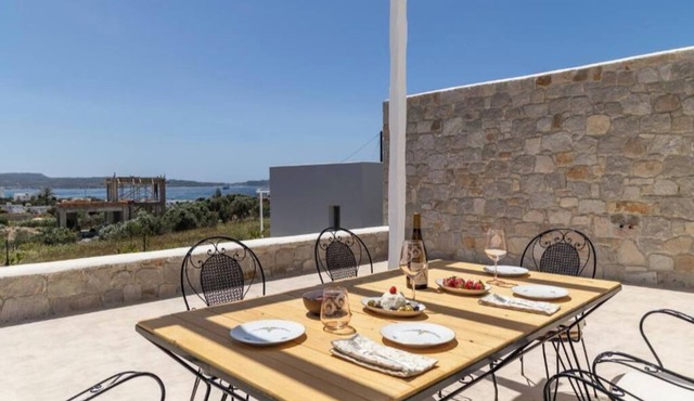 Harites Home – Sea View Villa A | Peaceful Island Escape with Stunning Views in Milos