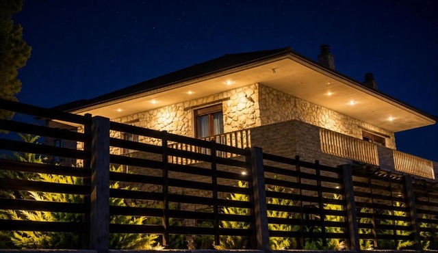 Heraklia villa sea view pool & jacuzzi in Nea Irakleia