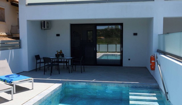 Herodotos Luxury Pool Suite Aqua with Private Pool in Keri