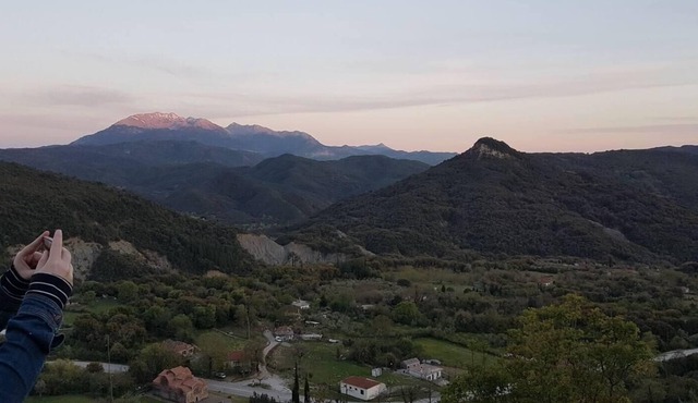 House with big garden and barbeque in nature in VOURGARELI