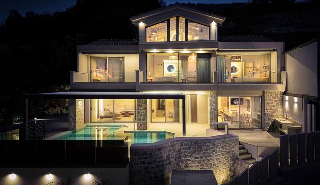 Isle of View Villa - Lefkada in Apolpena