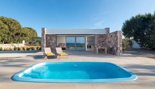 Kyra beachfront house in Theologos Rhodes in Theologos