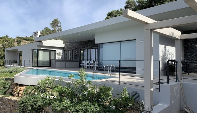 Lichtrijke Villa met top Uitzicht bij Mariou in Rethymno