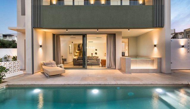 Lux Sea View Villa by Chania Living Stories in Chania