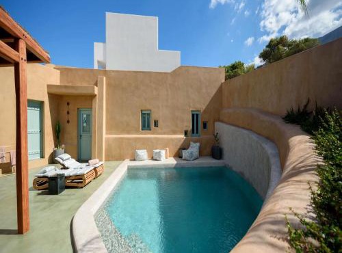 Luxury Santorini Villa Potamos Luxury House 2 Bedrooms in Éxo Goniá