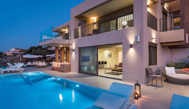 Magnificent Crete Villa | Villa Opulent Horizon | 5 Bedrooms | Spacious in Crete