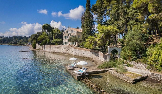 Magnificent Seafront Corfu Villa | 5 En-Suite Bedrooms | The Durrells House | Historic Elegance &. in Corfu