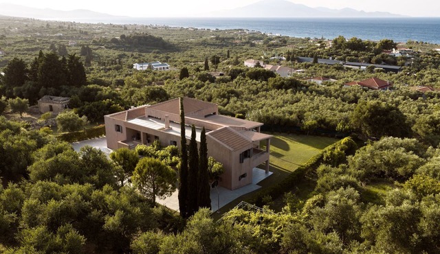 Merovigli Villa with Private Pool and Sea Views in Zakynthos