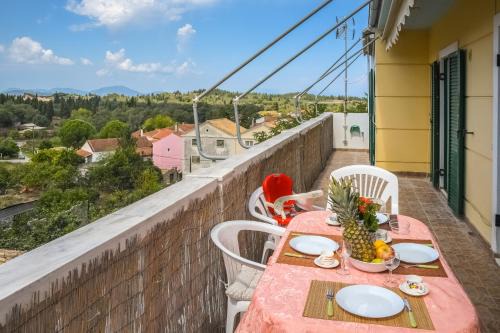 Modern flat with beautiful views in south of Corfu in Lefkimmi