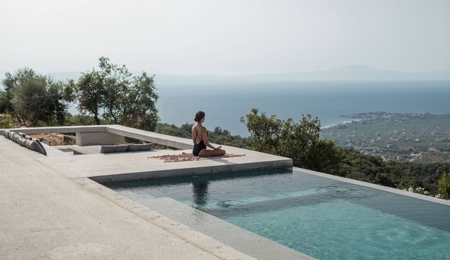 Monolithoi Sea View Villa 2 with private pool - 3 BDR in Pigi