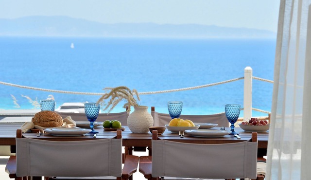 MYTHOLOGY VILLA | 2 BDR SEA VIEW WITH PRIVATE POOL in Naxos