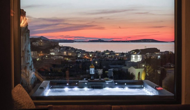 Opuntia Suites Premium Villa with Outdoor Hot Tub in Naxos