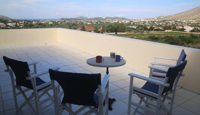 Panoramic view in Anavissos