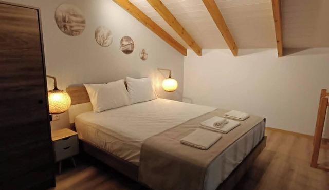 Peaceful Loft Retreat with Modern Design in Lepoura