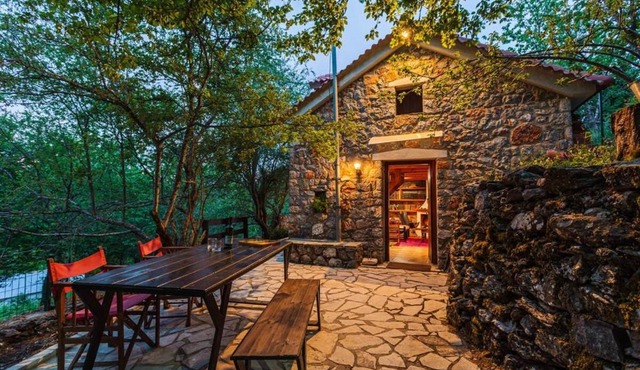 Pine Forest Chalet 1400m, Cinema & Fireplace in Artemisia